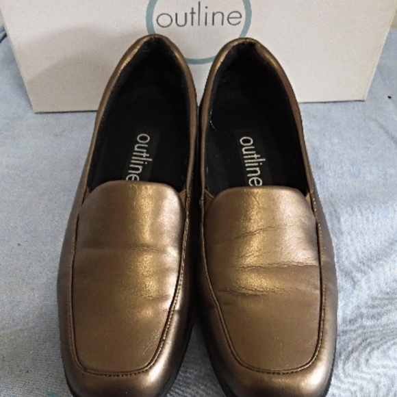 Outline Comfort Loafers Bronze Size 6.5 From the Bay - Picture 4 of 9